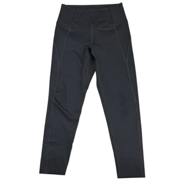 Girlfriend Collective High-Rise Compressive Crop Legging In Black Size Small - Picture 2 of 5